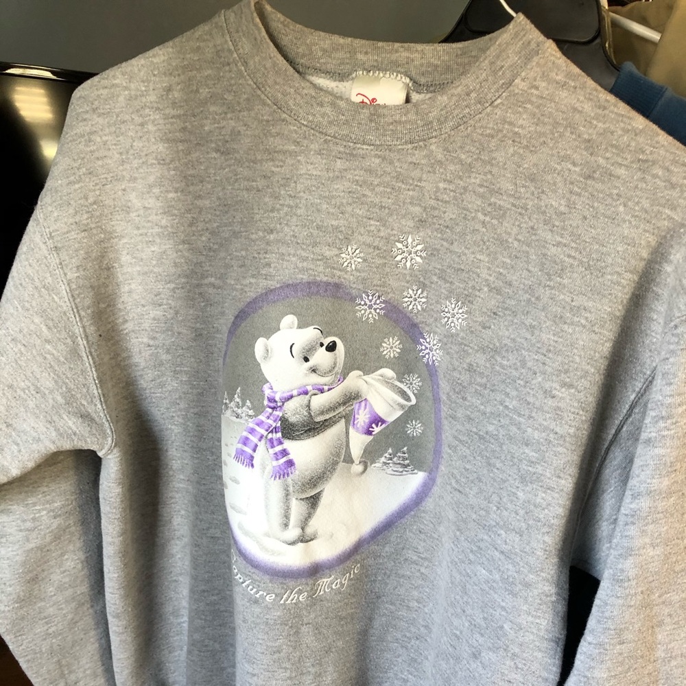 Vintage Disney Winnie the Pooh Winter Crewneck